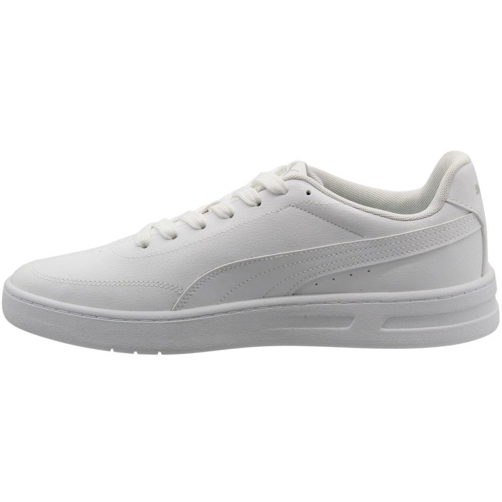 Tênis Casual Puma Court Classic Clean Bdp Masculin Branco 2