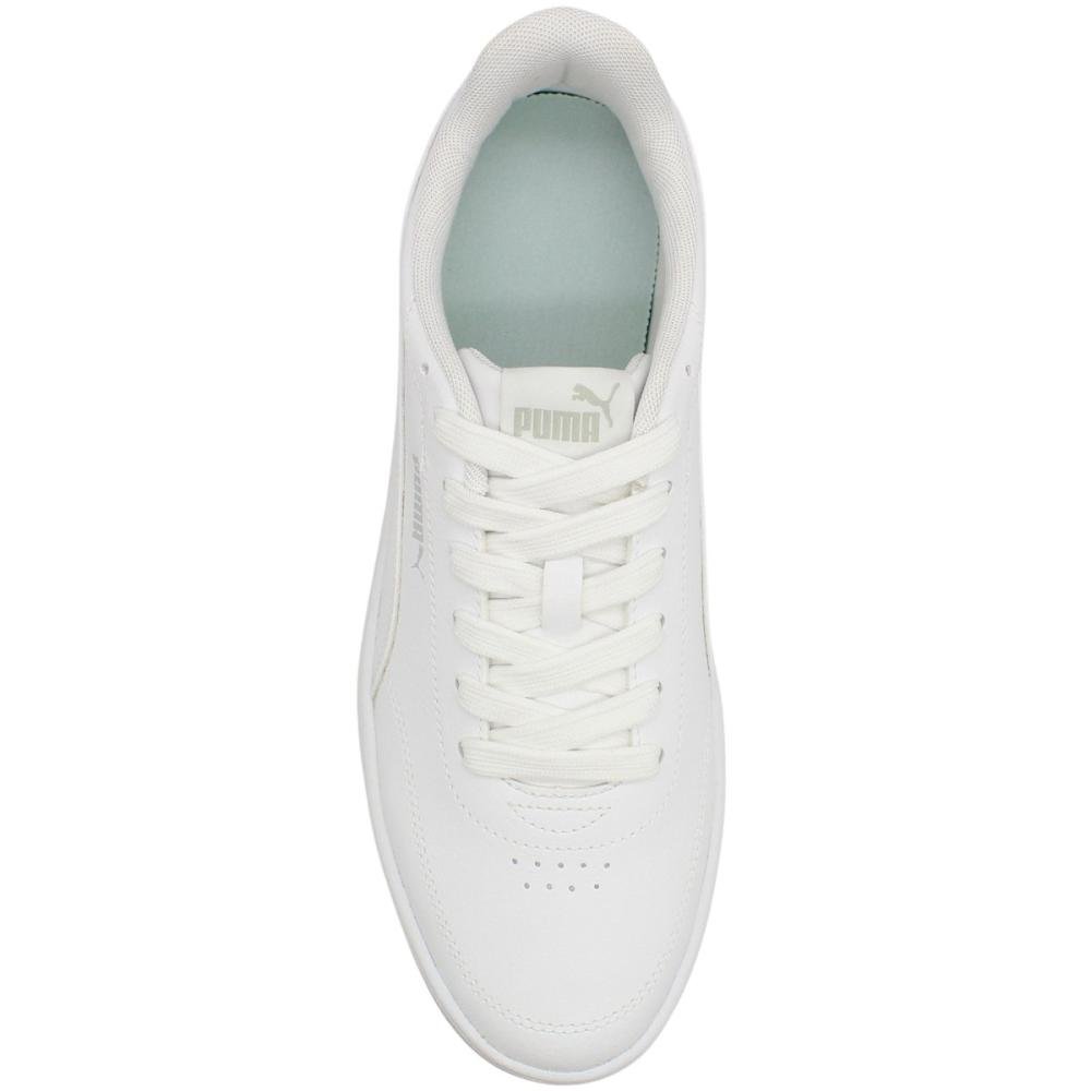 Tênis Casual Puma Court Classic Clean Bdp Masculin Branco 4