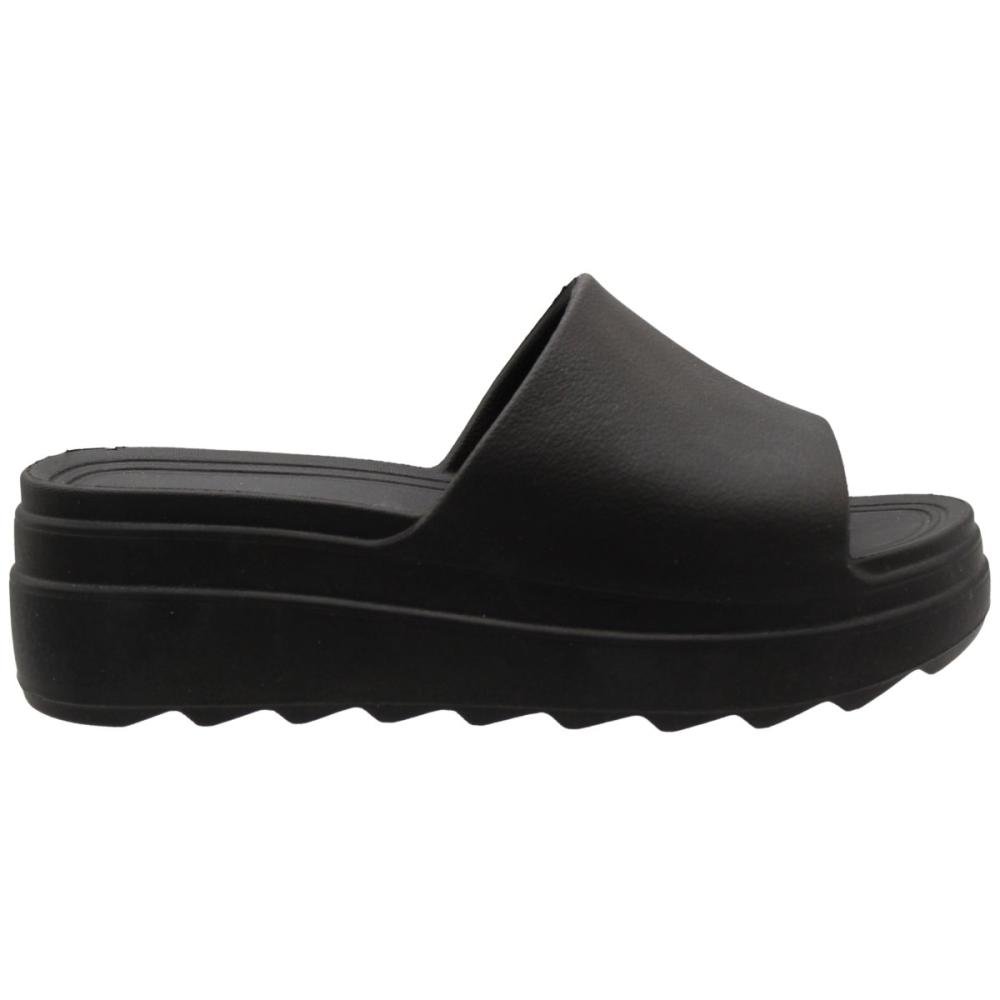 Tamanco Slide Plataforma Moleca Solado Tratorado Feminino