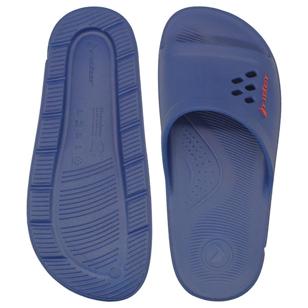 Chinelo Slide Rider Flex Masculino Azul 3