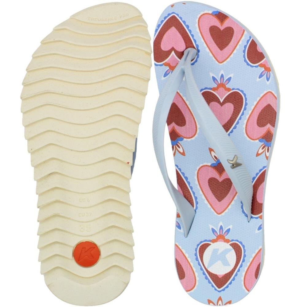 Sandália De Dedo Kenner Ibiza Encanto Feminino Azul 3