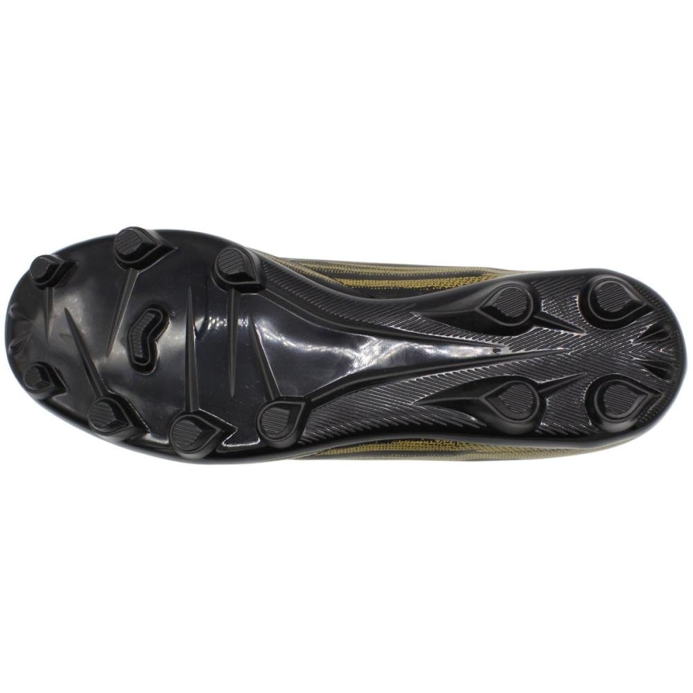 Chuteira De Campo OXN Track 5 Costuras Masculino Preto 5