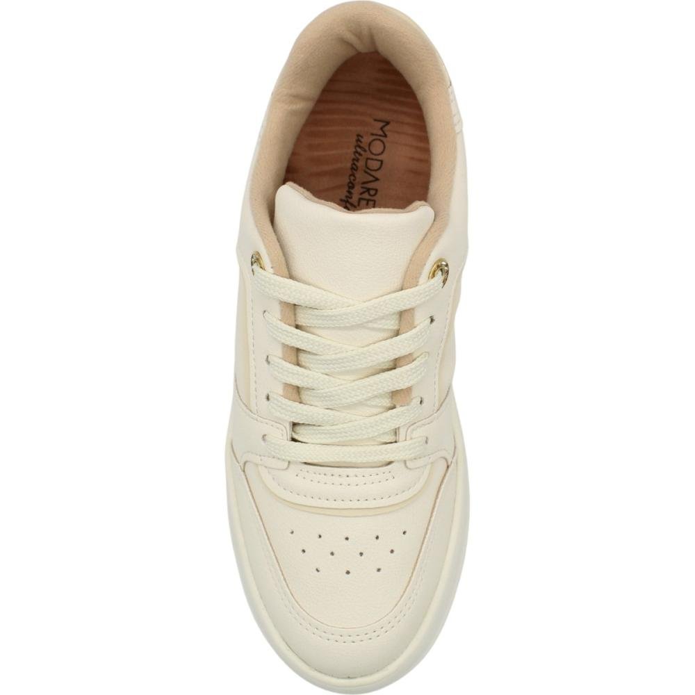 Tênis Casual Modare Floather Ultra Conforto Feminino Branco 4