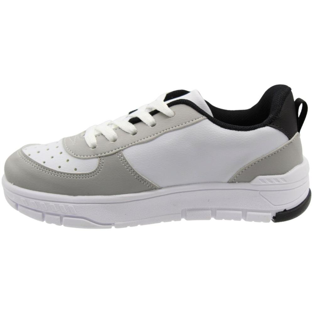 Tênis Infantil Casual Brink Street Menino Branco 2