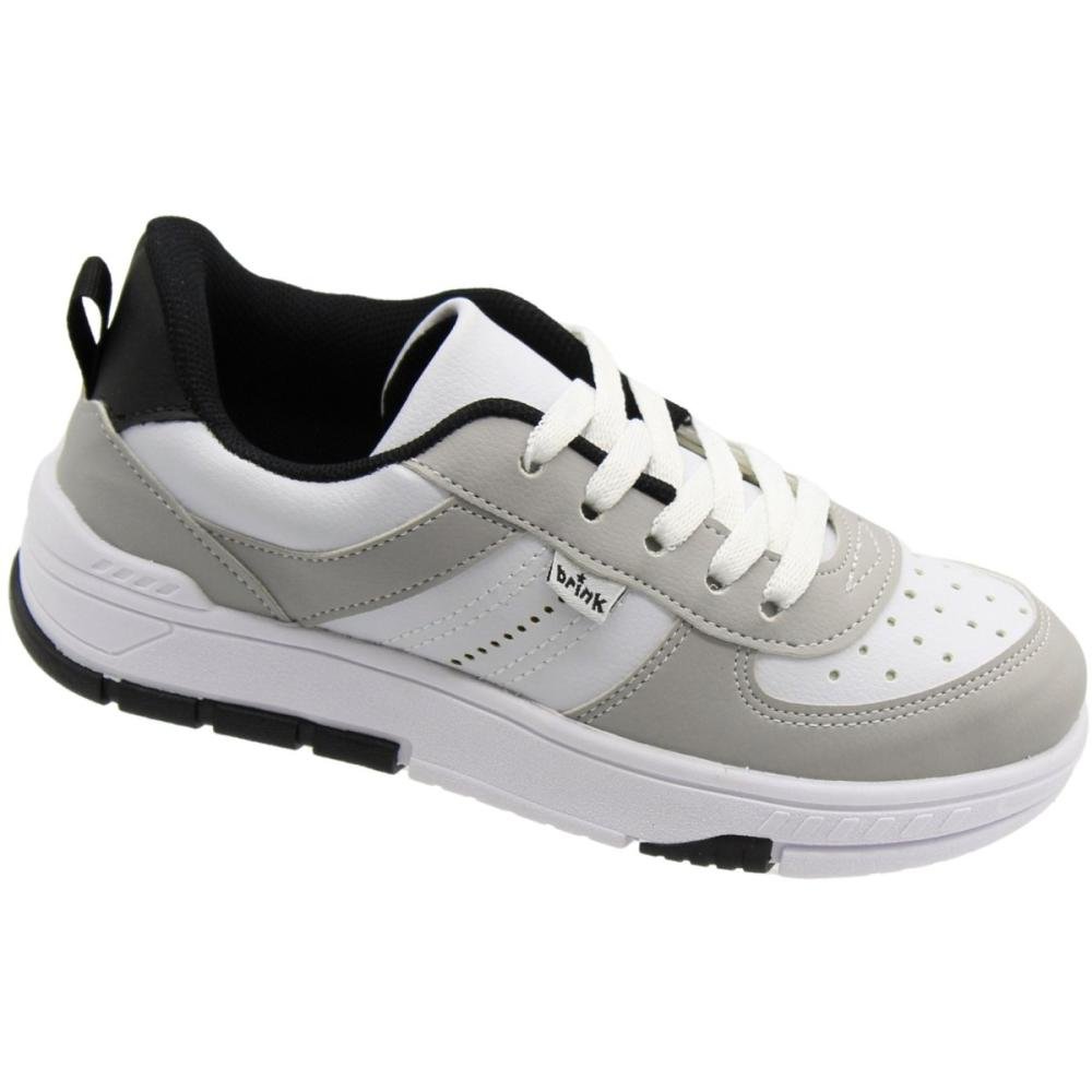 Tênis Infantil Casual Brink Street Menino Branco 3