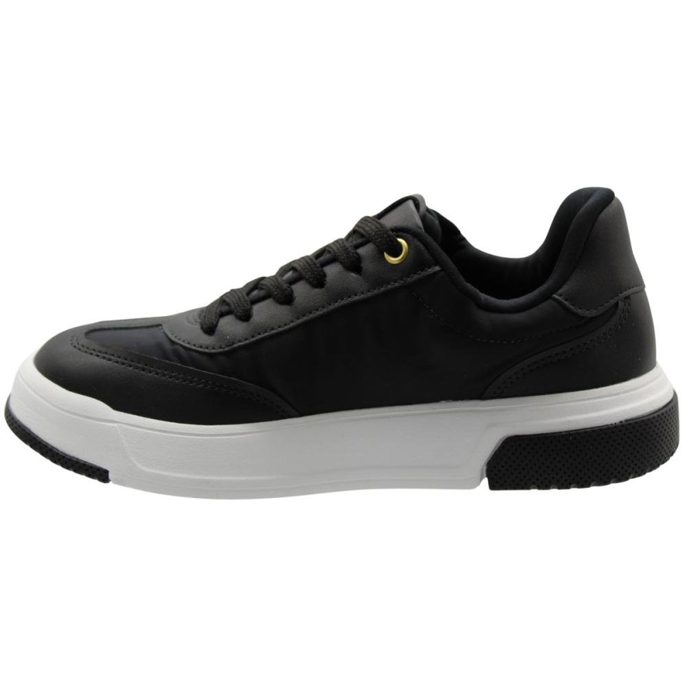 Tênis Casual Vizzano Plataforma Nylon Feminino Preto 3