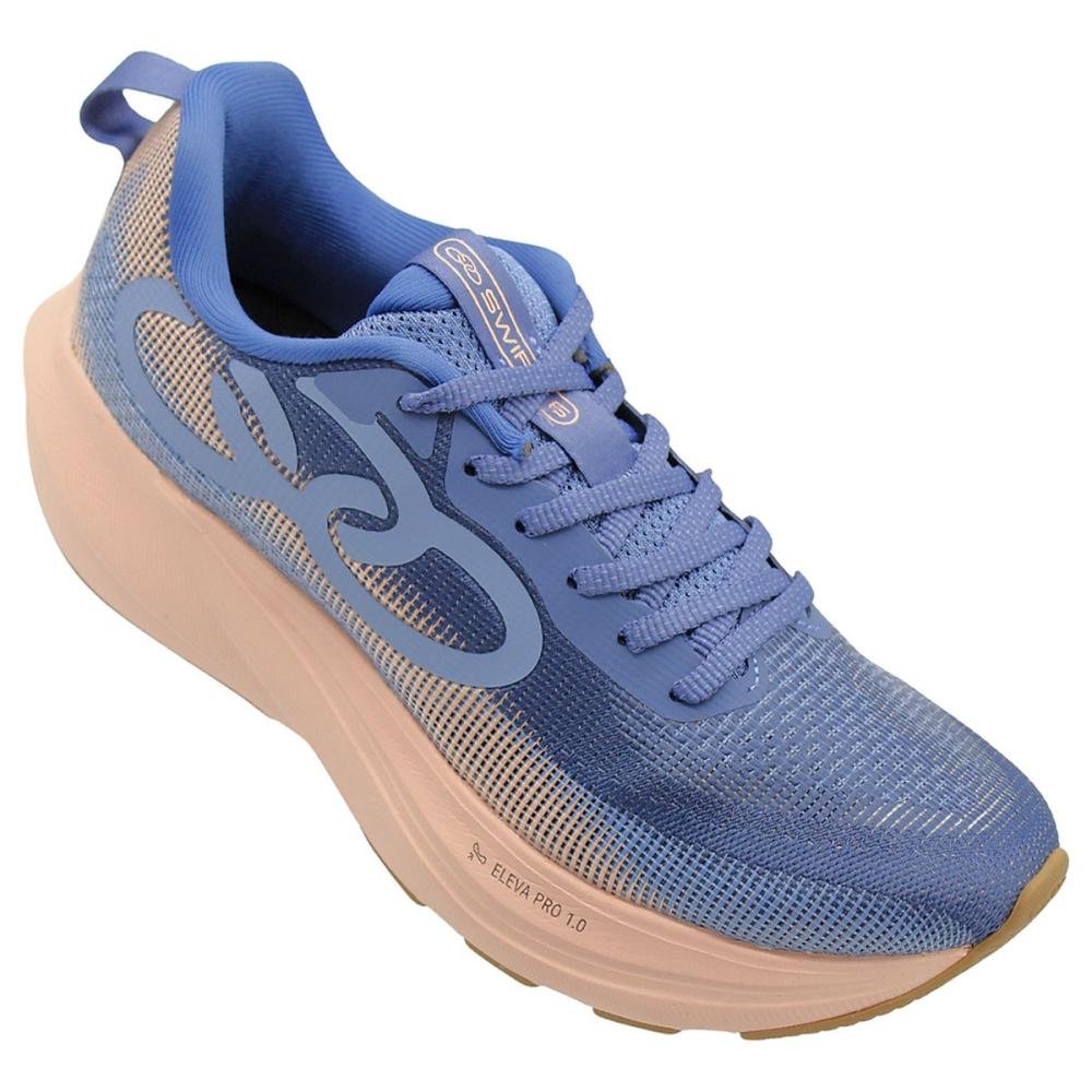 Tênis Corrida Olympikus Swift 6 Eleva Pro 1.0 Feminino Azul 3