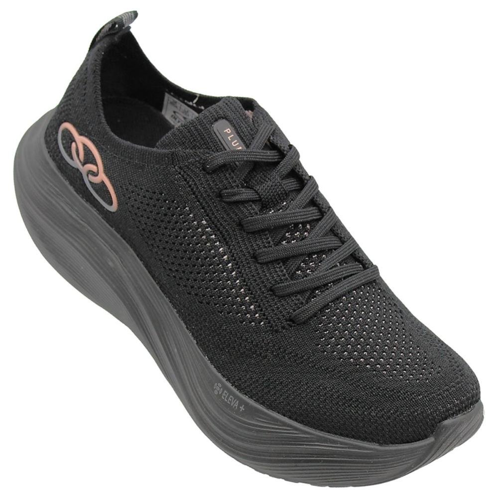 Tênis Esportivo Olympikus Pluma Pewter Feminino Preto 3