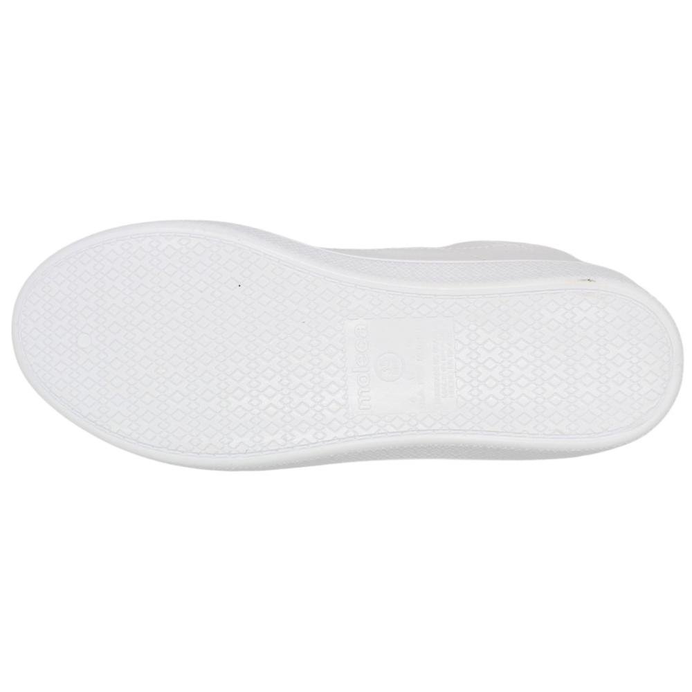 Tênis Casual Moleca Costuras Aplique Feminino Branco 5