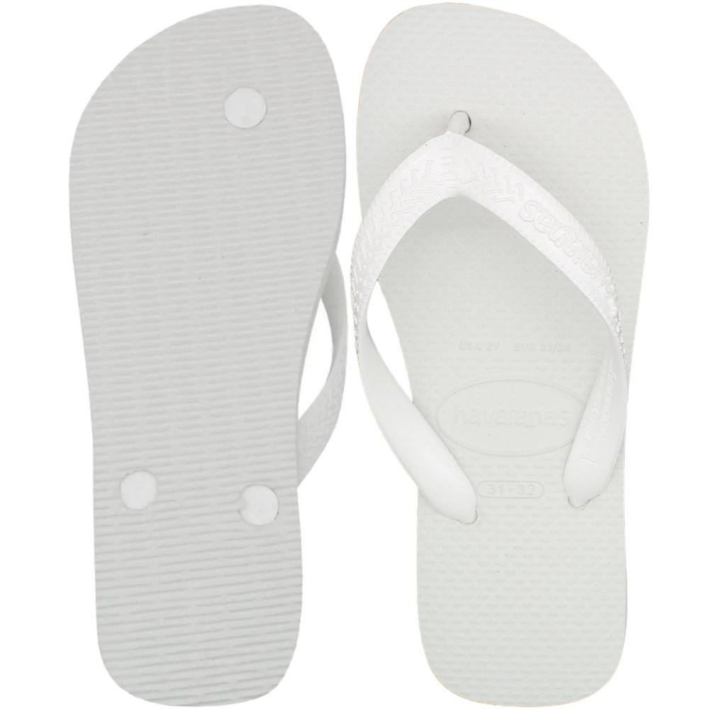 Chinelo de Dedo Havaianas Kids Top Fc menino Branco 3