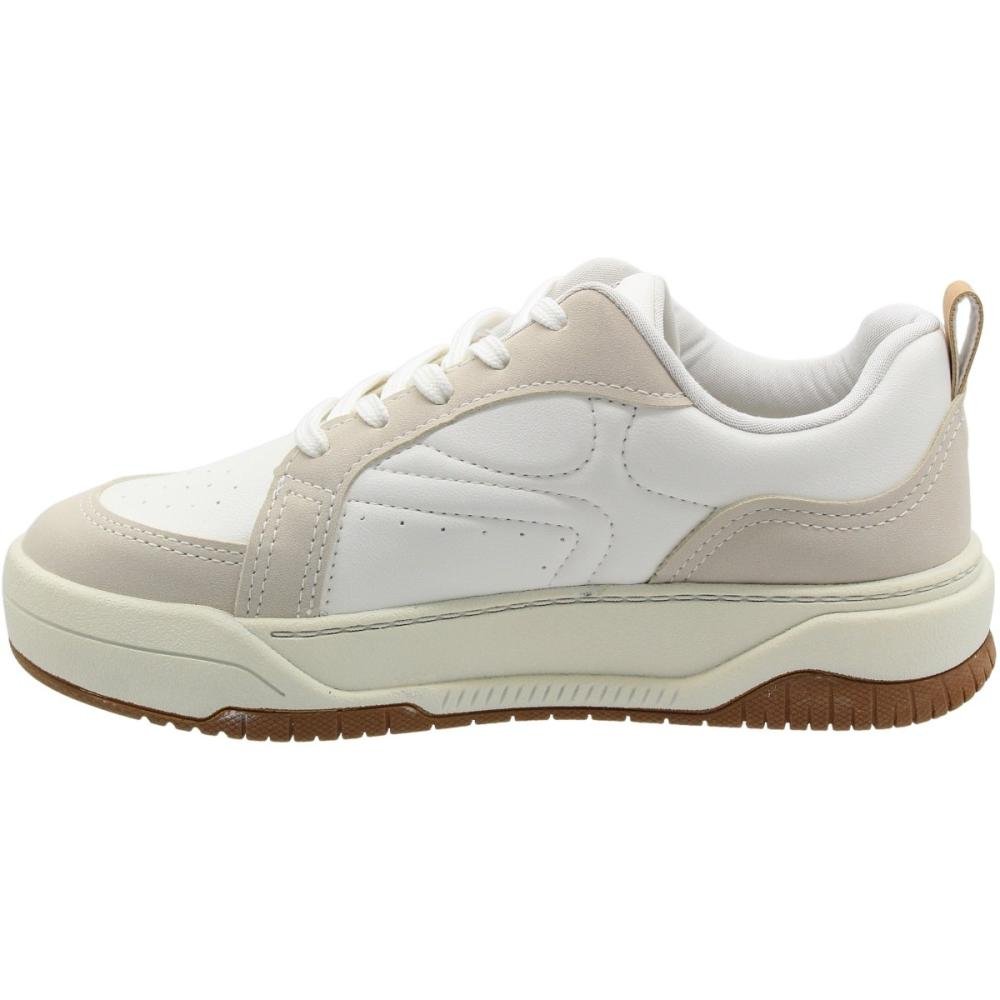 Tênis Casual Mississipi Rocco Marfim Coração Feminino Branco 2
