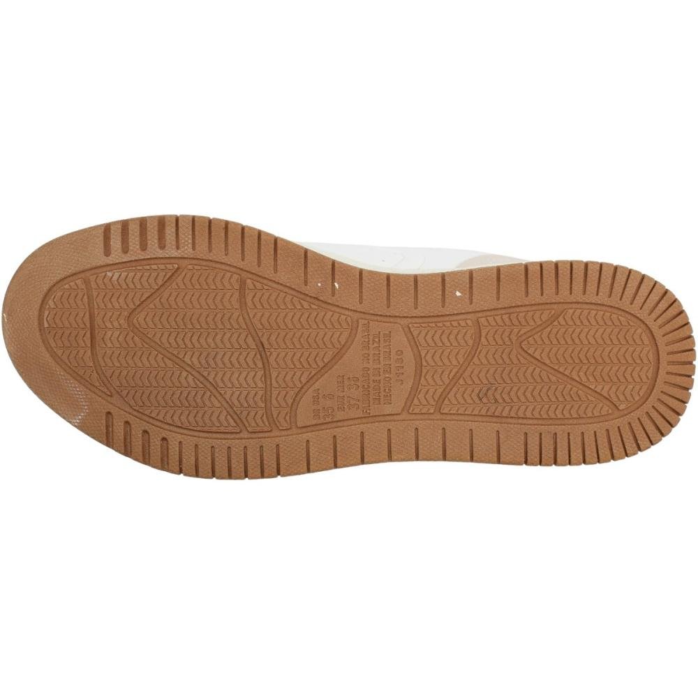 Tênis Casual Mississipi Rocco Marfim Coração Feminino Branco 5