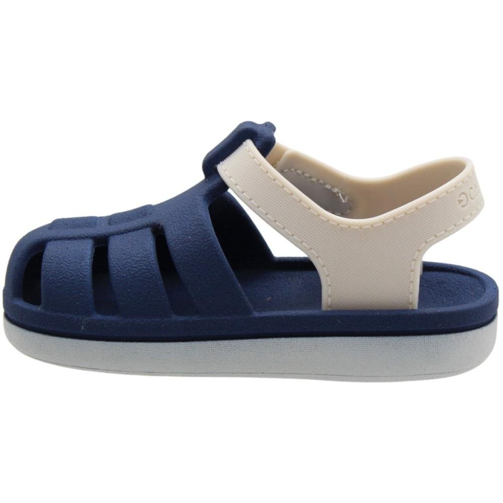 Sandália Papete Infantil Baby Cartago Oslo II Menino Azul 2