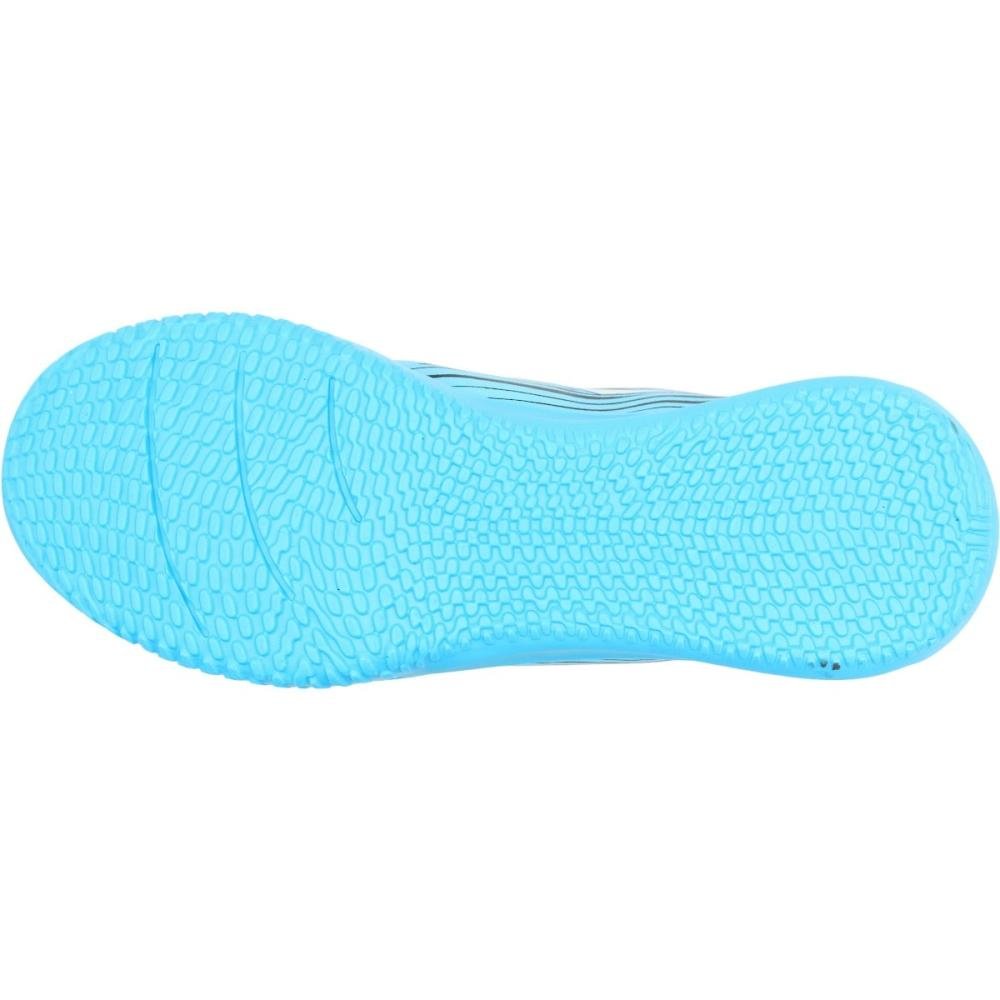 Chuteira Indoor Oxn Juvenil Track Fit 4 Menino Azul 5