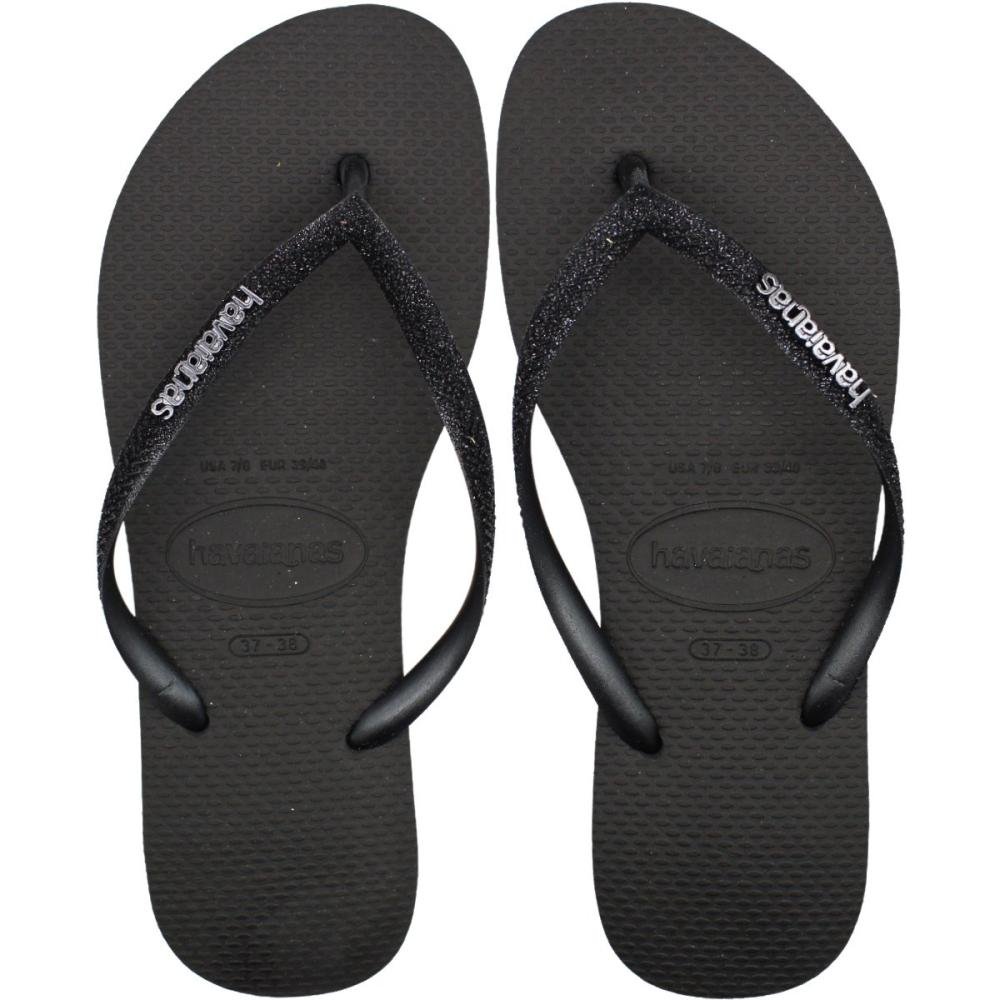 Chinelo de Dedo Havaianas Slim Sparkle Glitter feminino