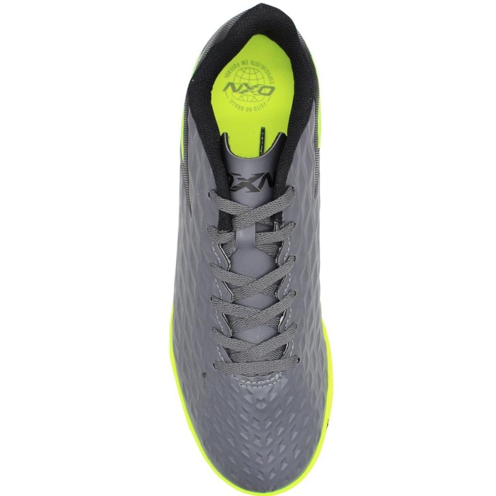 Chuteira Society Oxn Gênio X Masculino Cinza 4