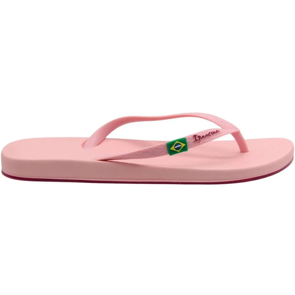 Chinelo de Dedo Ipanema Bandeirinha Feminino Rosa 2