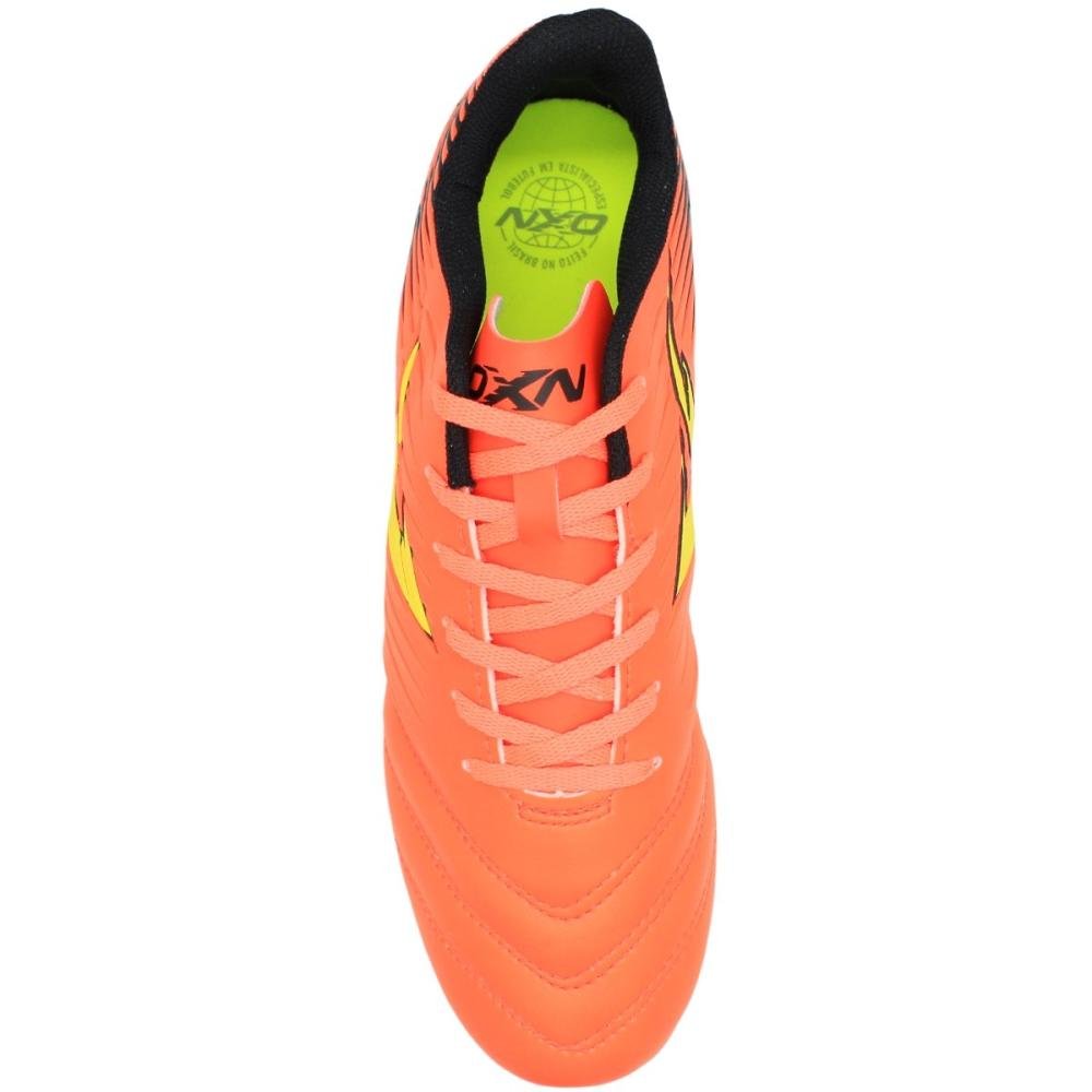 Chuteira Campo Oxn Agilis 3 Masculono Laranja 4