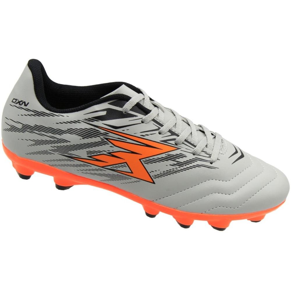 Chuteira Campo Oxn Express Fit 4 Masculino Cinza 3