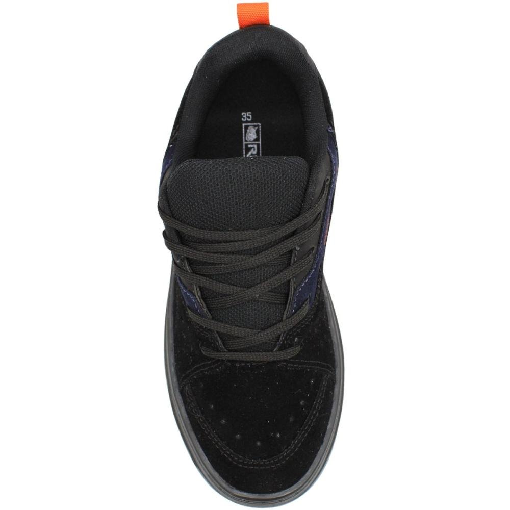 Tênis Casual Juvênil Red Nose Camurça Menino Preto 4