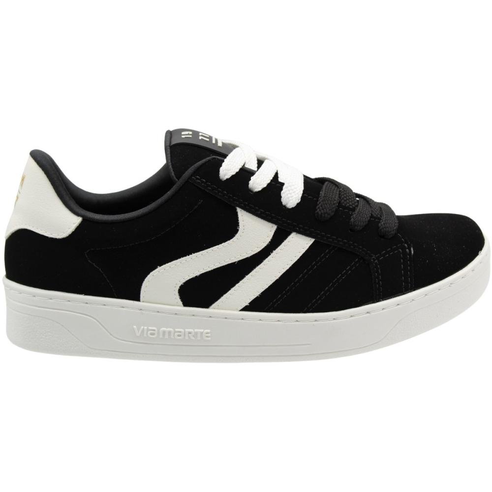 Tênis Casual Via Marte lLinhagem Camurça Feminino
