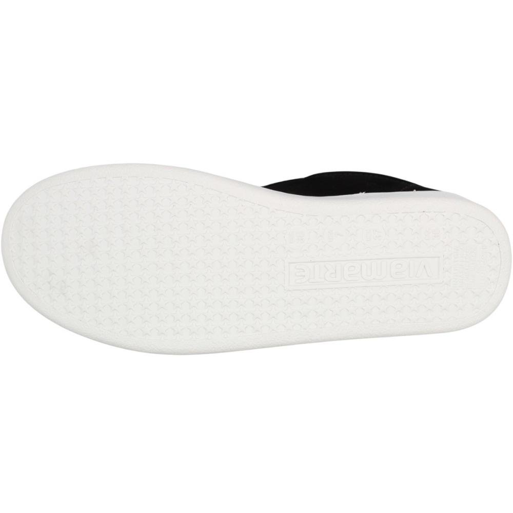 Tênis Casual Via Marte lLinhagem Camurça Feminino Preto 5
