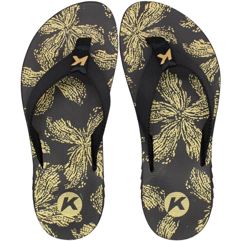 Sandália de dedo Kenner Kyra Slim Estampado feminino