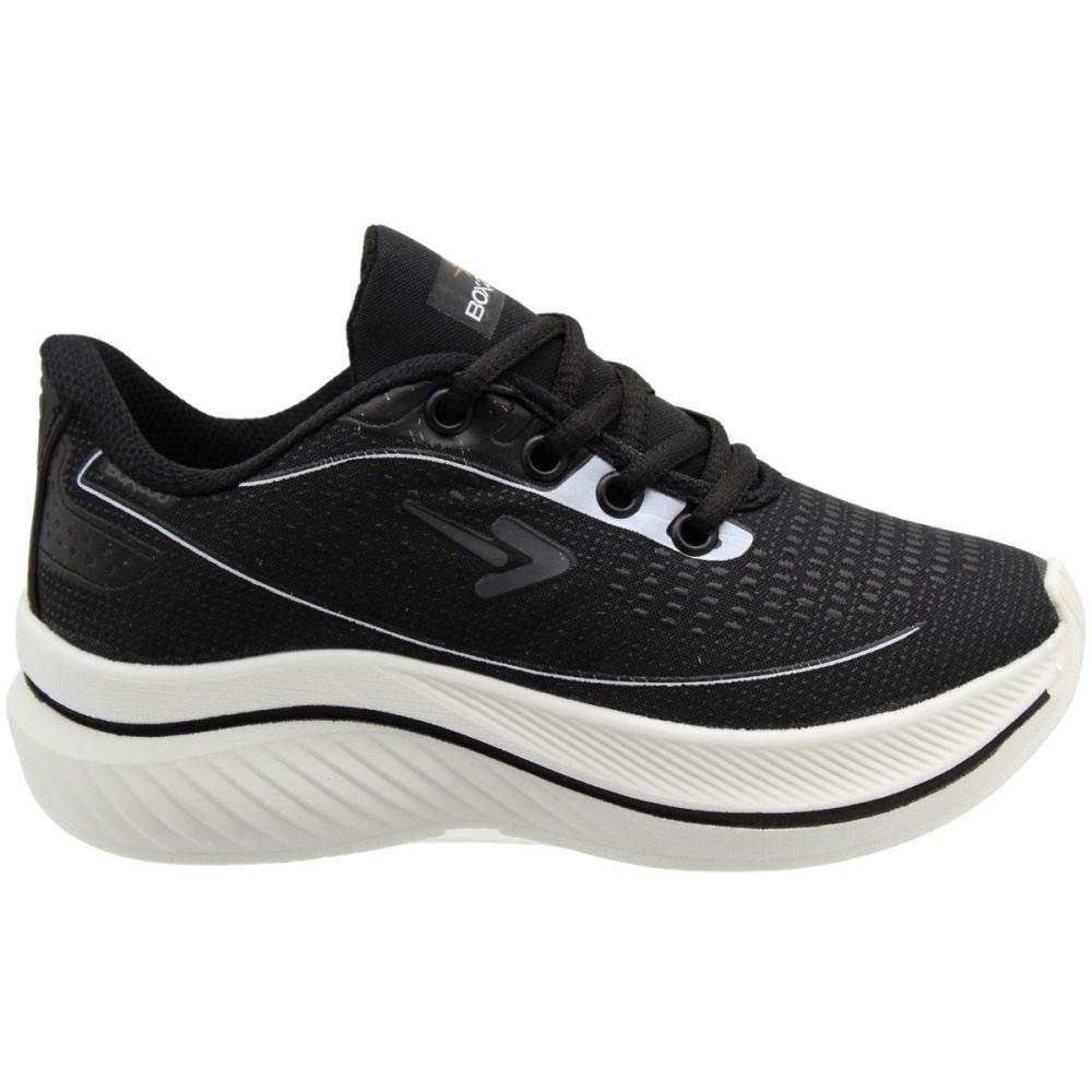 Tênis Esportivo Infantil Box 200 Running Menino Preto 5
