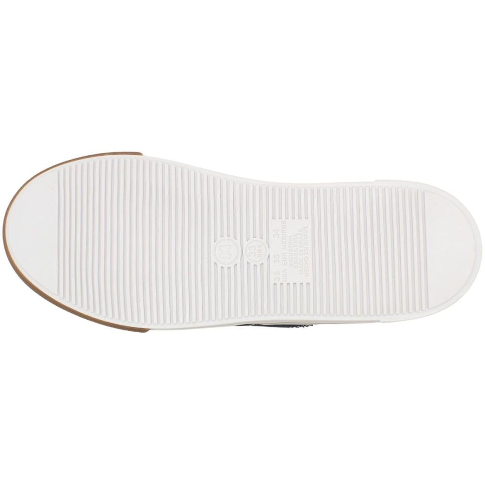 Tênis Casual Infantil Molekinho Sintético Recortes Menino Branco 5