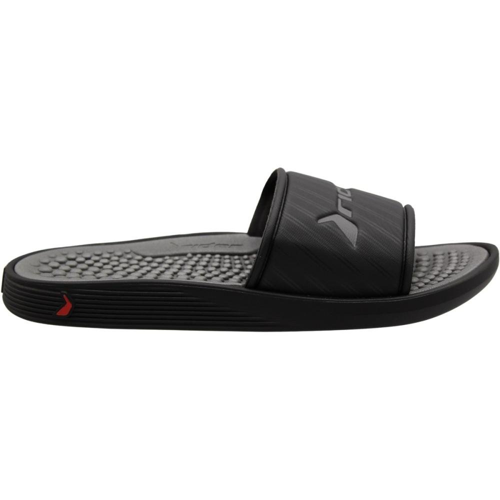 Chinelo Slide RIder Pump III Confortável Masculino Preto 2