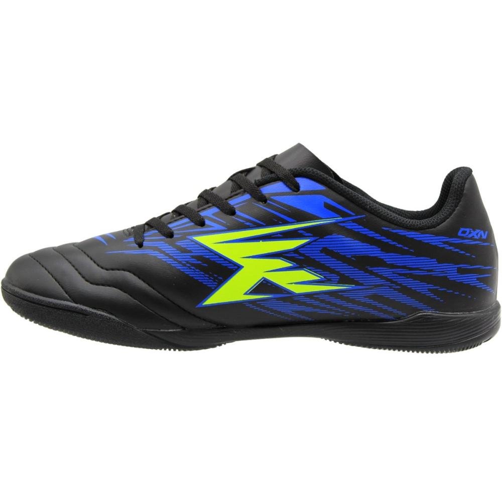Chuteira de Futsal OXN Strike Masculino Preto/Azul 2