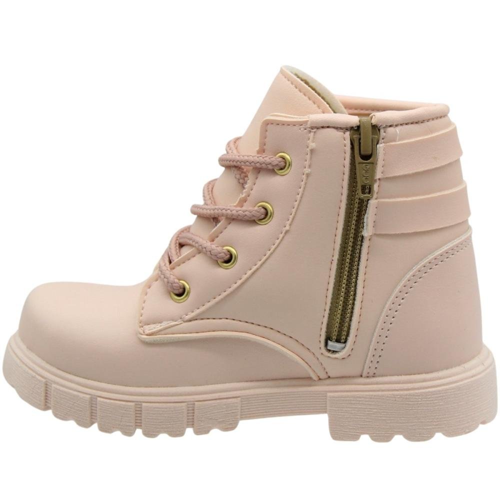 Bota Coturno Infantil Grugui Baby Menina