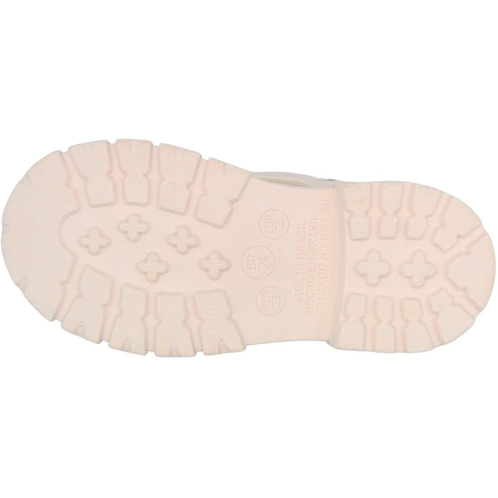 Bota Coturno Infantil Grugui Baby Menina Rosa 4