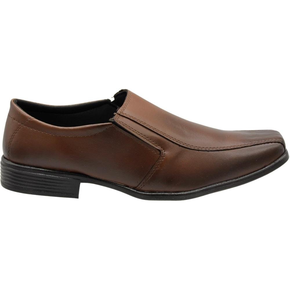 Sapato Social Sintético Liso Masculino