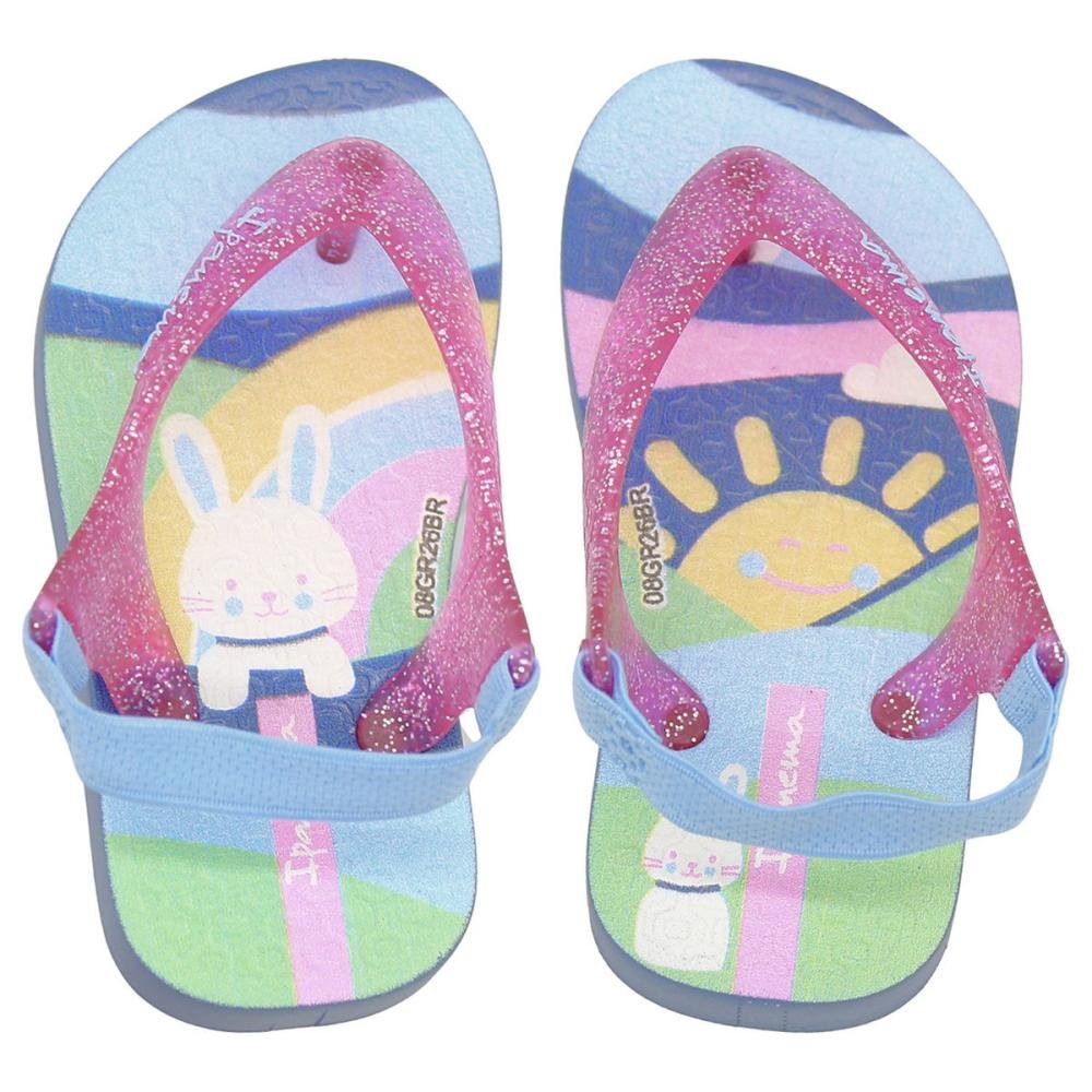 Chinelo De Dedo Baby Ipanema Coelhinho Menina