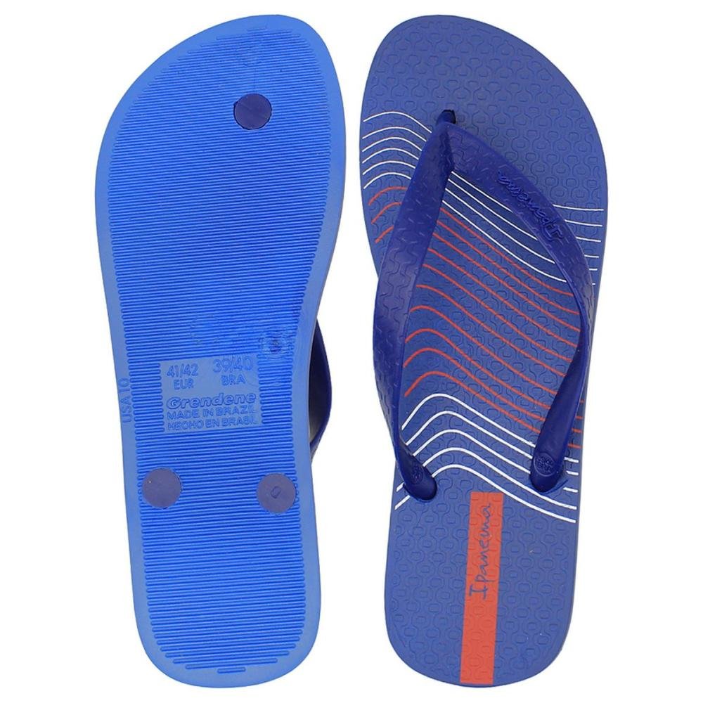 Chinelo De Dedo Ipanema Flow Masculino Azul 3