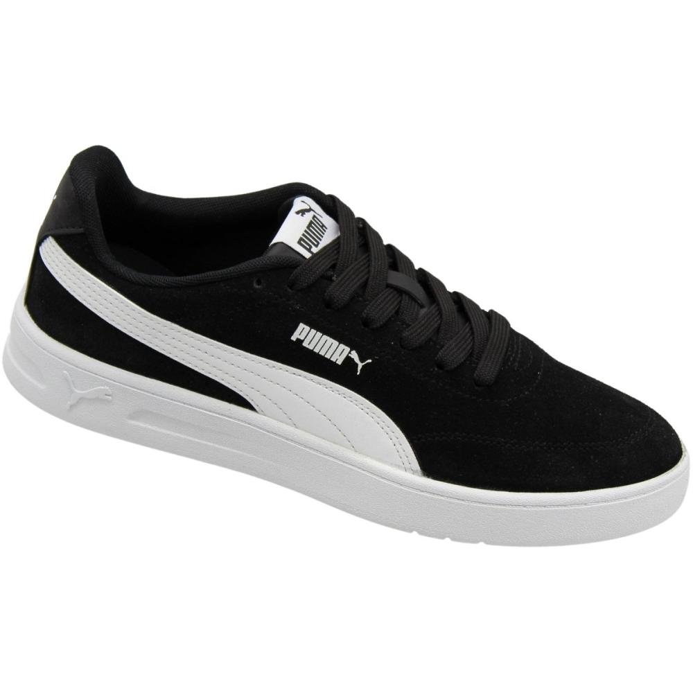  Tênis Puma Court Classic Clean Masculino Preto 3