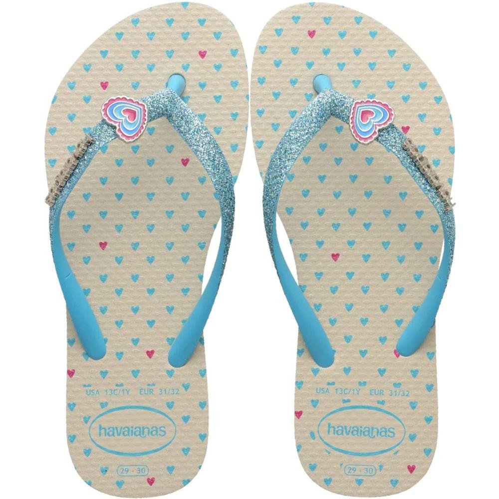 Chinelo de Dedo Juvenil Havaianas Glitter Menina