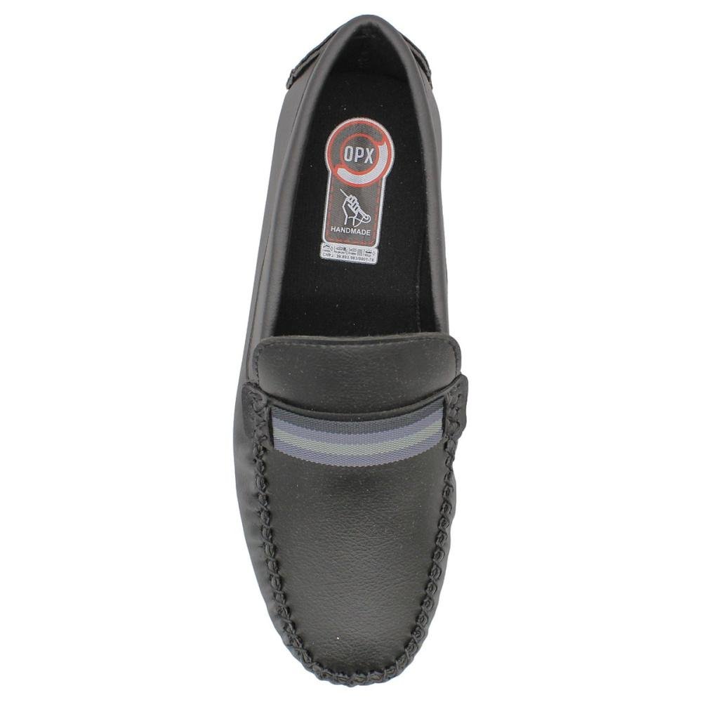 Sapatilha Mocassim OPX Ávila Drive Masculina Preto 4