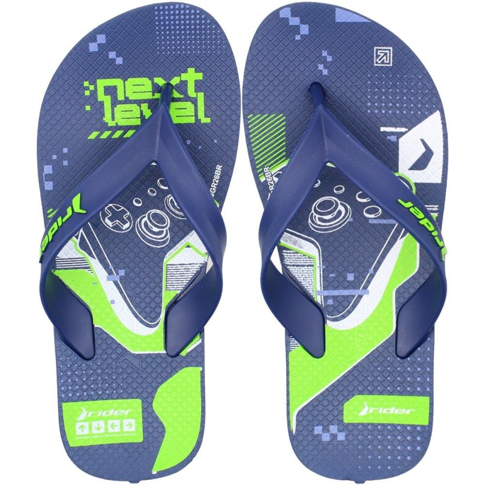 Chinelo De Dedo Juvenil Rider Feel Action Menino
