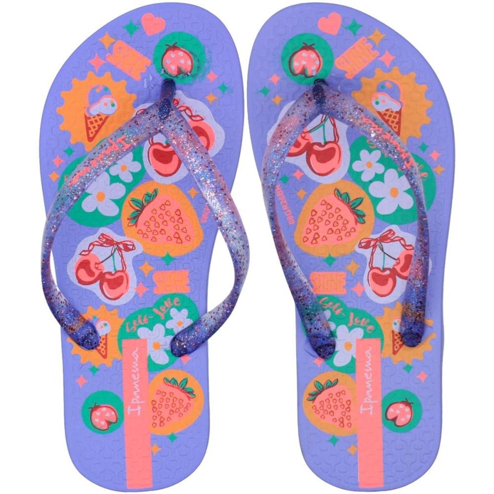 Chinelo De Dedo Infantil Ipanema Estampas Divertidas Menina