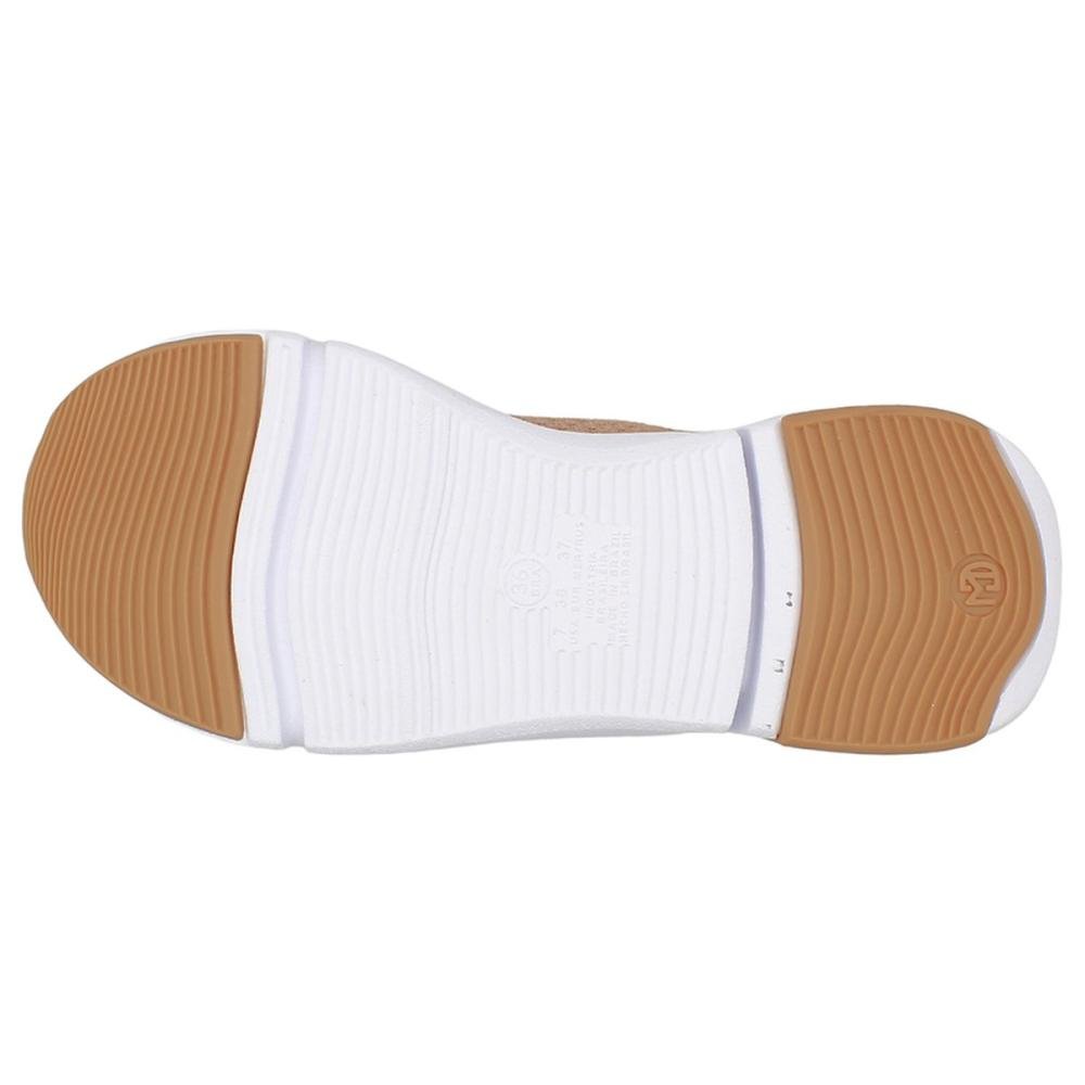 Tênis Jogging Modare Knit Ultraconforto Calce Fácil Feminino Nude 5