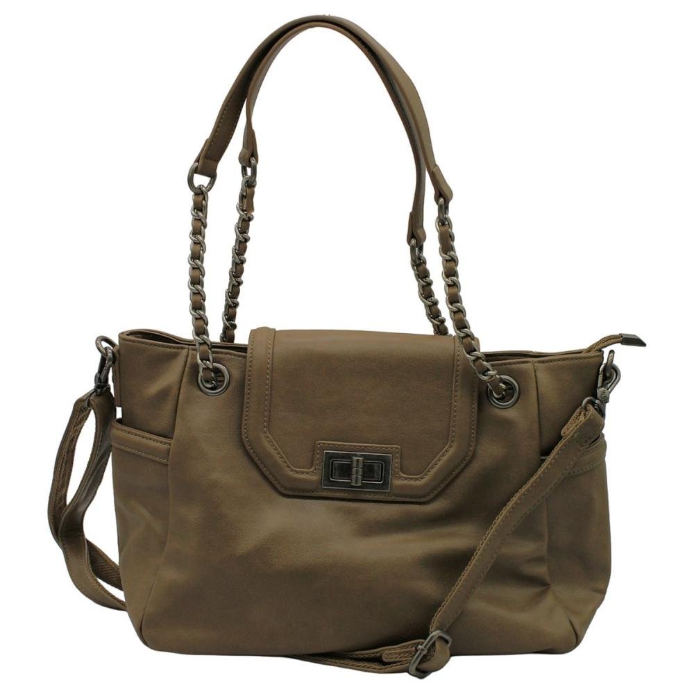 Bolsa De Ombro Pavão De Ouro Alça Corrente Feminino
