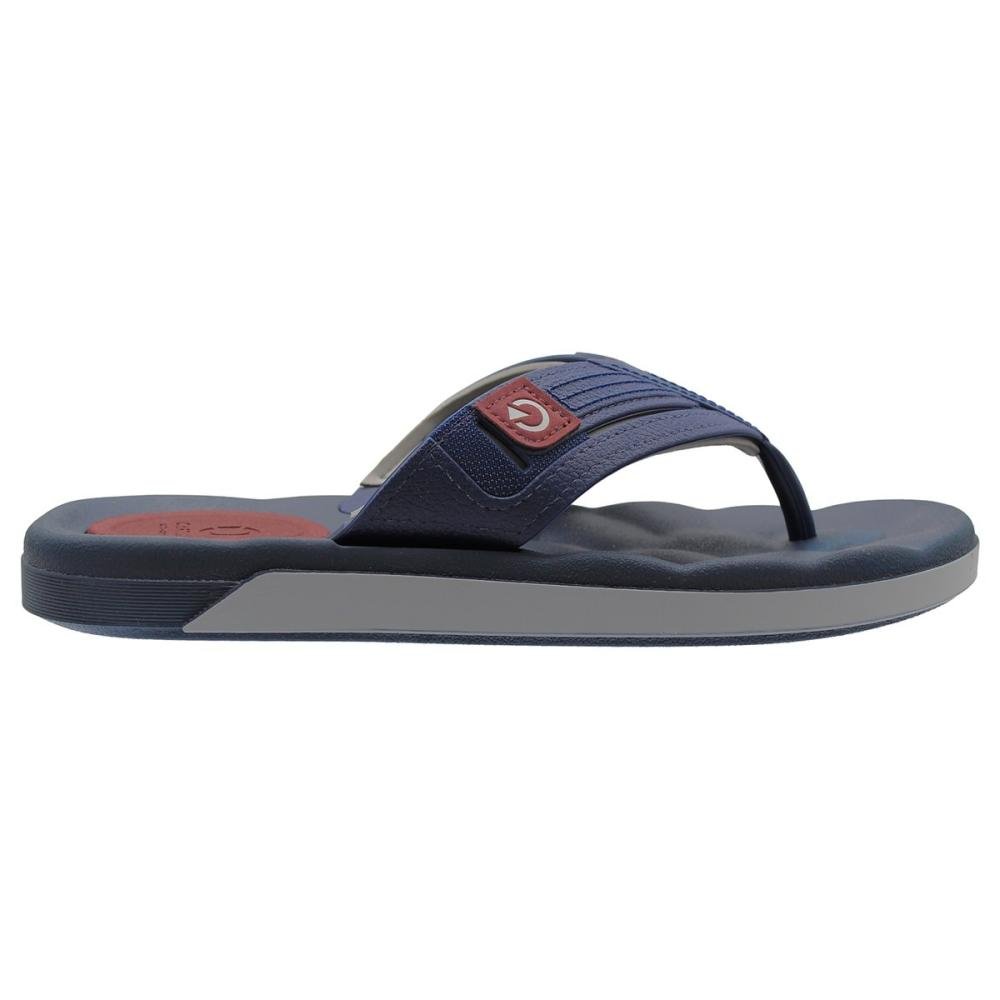 Chinelo De Dedo Cartago Egeu V Tira Texturizada Masculino Azul 2