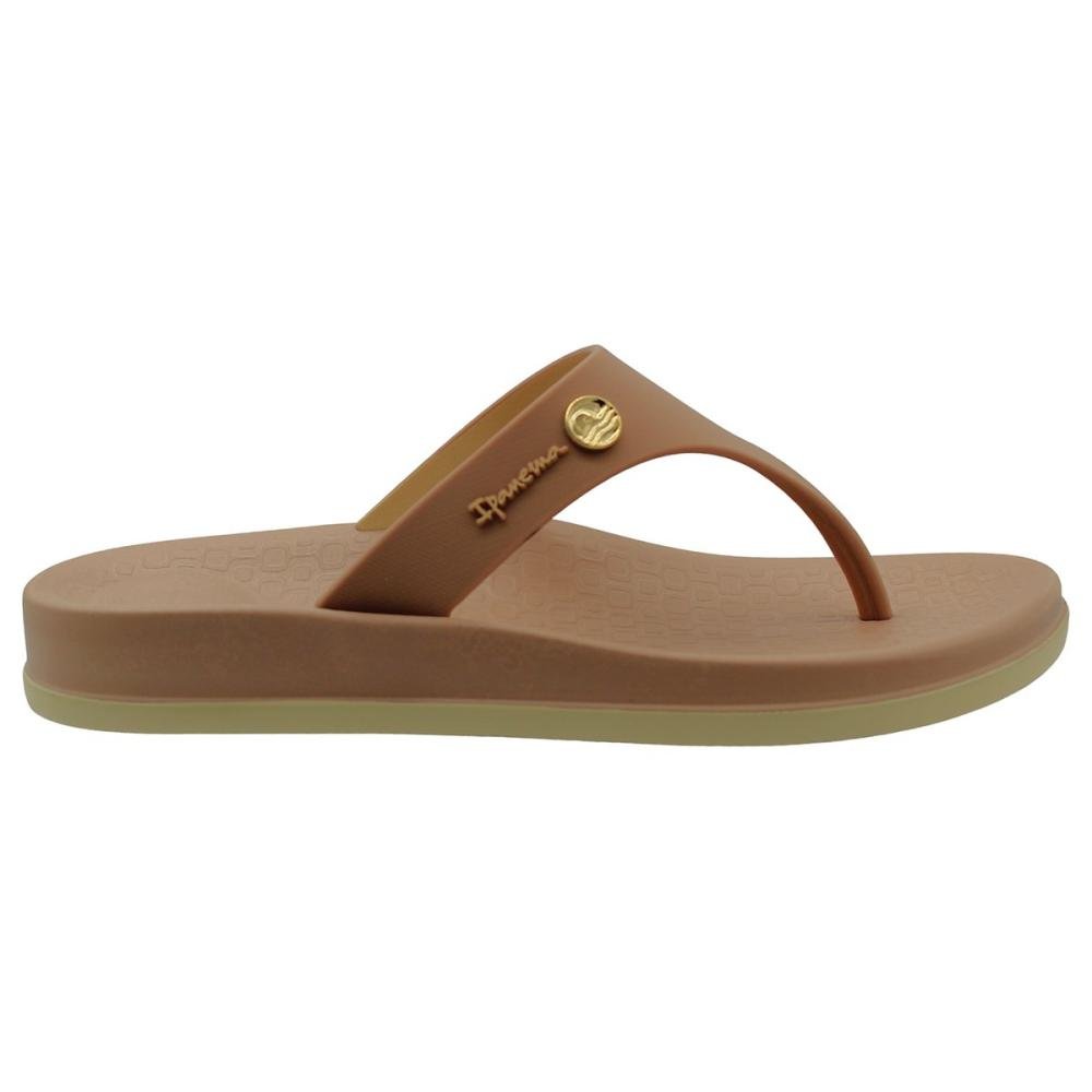 Tamanco De Dedo Rasteiro Ipanema Pluma Plus Soft Feminino Marrom 2