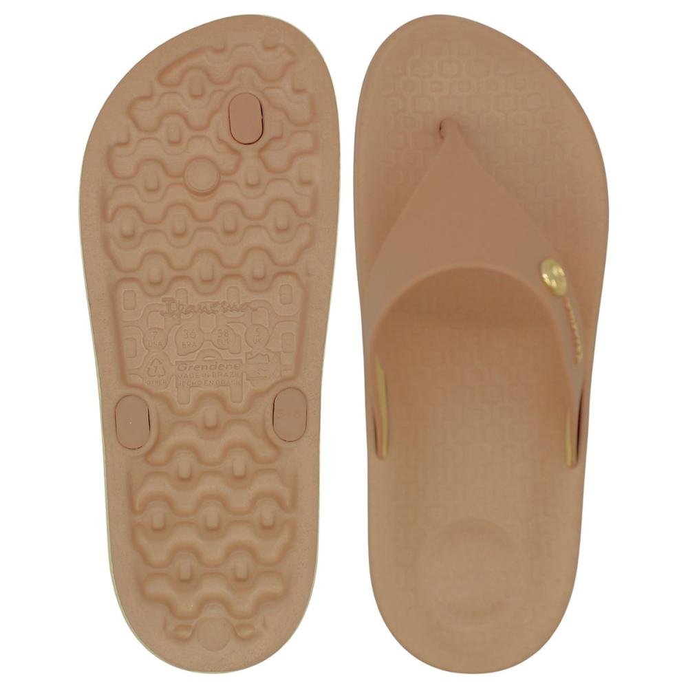 Tamanco De Dedo Rasteiro Ipanema Pluma Plus Soft Feminino Marrom 3