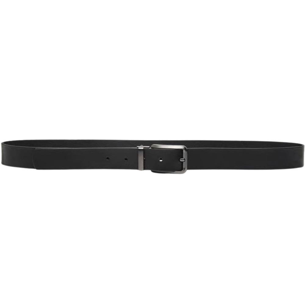 Cinto Social Freeway Turim Fivela Retangular Masculino Preto 2