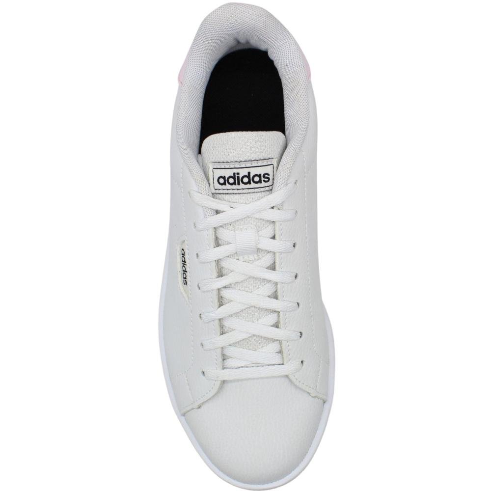 Tênis Casual Adidas Urban Court Entressola Texturizada Feminino Branco 4