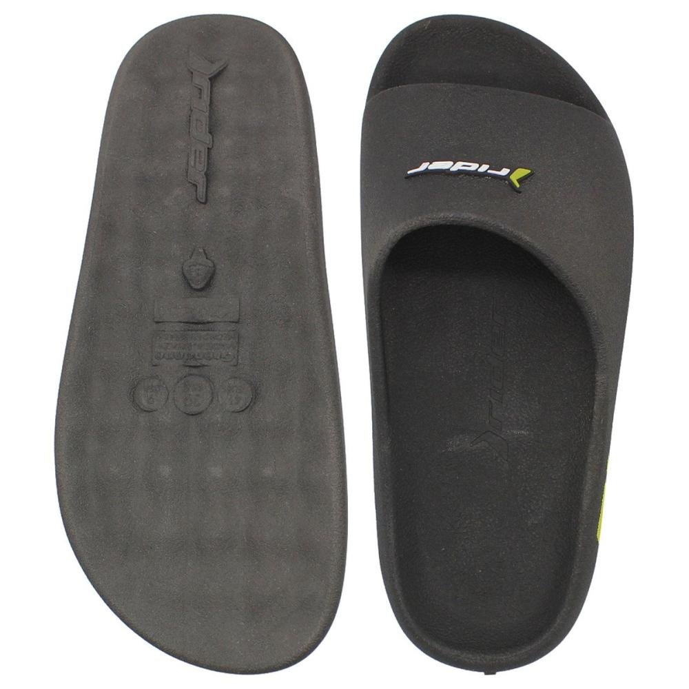 Chinelo Slide Rider Drip II Masculino Preto 3