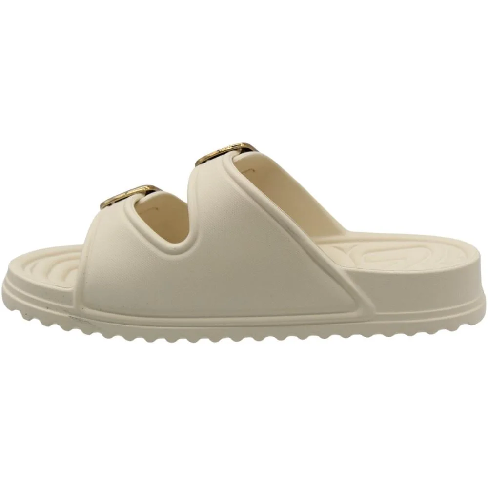 Tamanco Plataforma Zaxy Partner Air Fivela Decorativa Feminino Branco 2